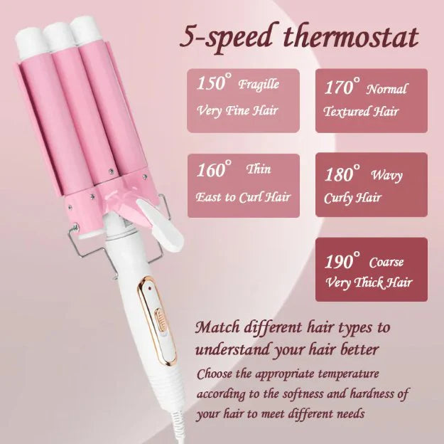 3-in-1 Electric Heating Curle