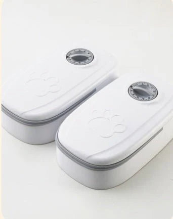 Automatic Pet Feeder Smart Food Dispenser For Cats Dogs Timer Stainless Steel Bowl